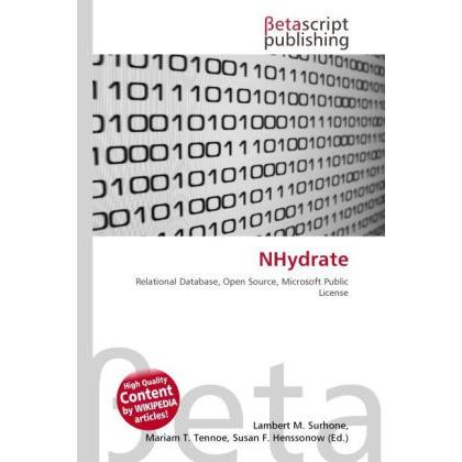 NHydrate, Fachbücher von Susan F. Henssonow, Lambert M. Surhone, Mariam T. Tennoe