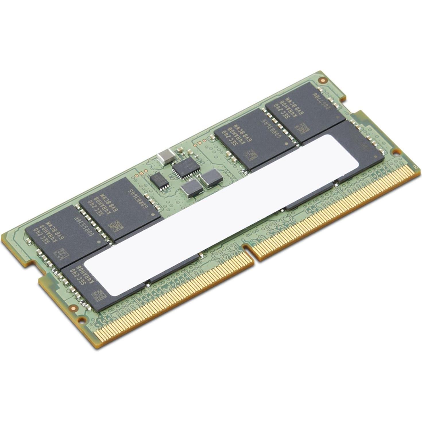 Lenovo ThinkPad 32GB DDR5 5600MHz SoDIMM Memory (1 x 32GB, 5600 MHz, DDR5-RAM, SO-DIMM), RAM, Grün