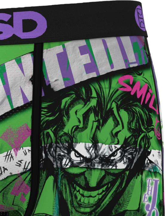 Produktbild PSD Boxershorts JOKER WANTED Unterhosen (Einzelpack)