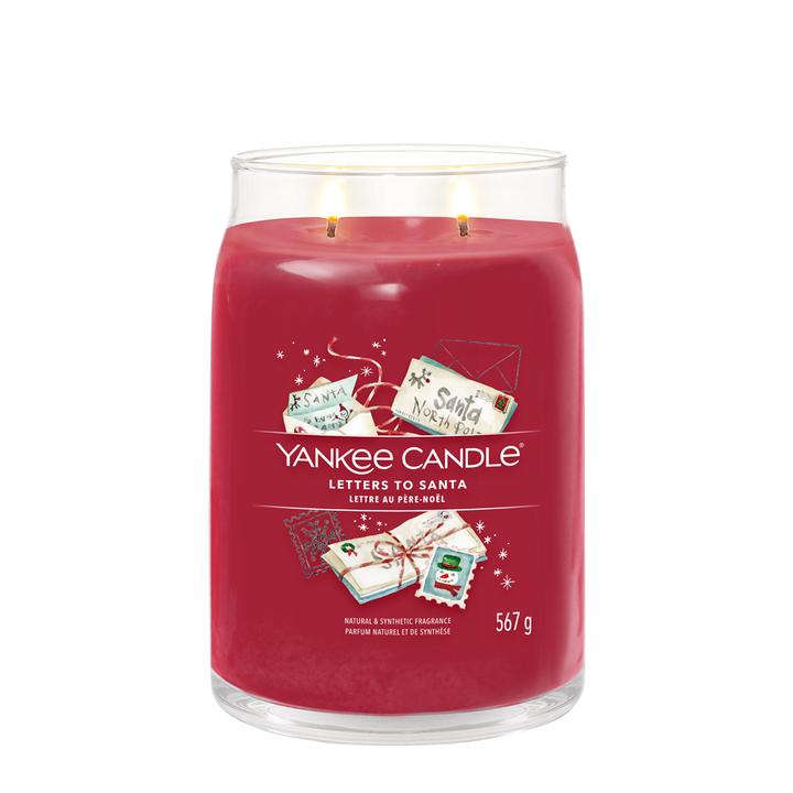 Actual product image Yankee Candle Signature Letters To Santa Świeca Duża 567g (567 g)