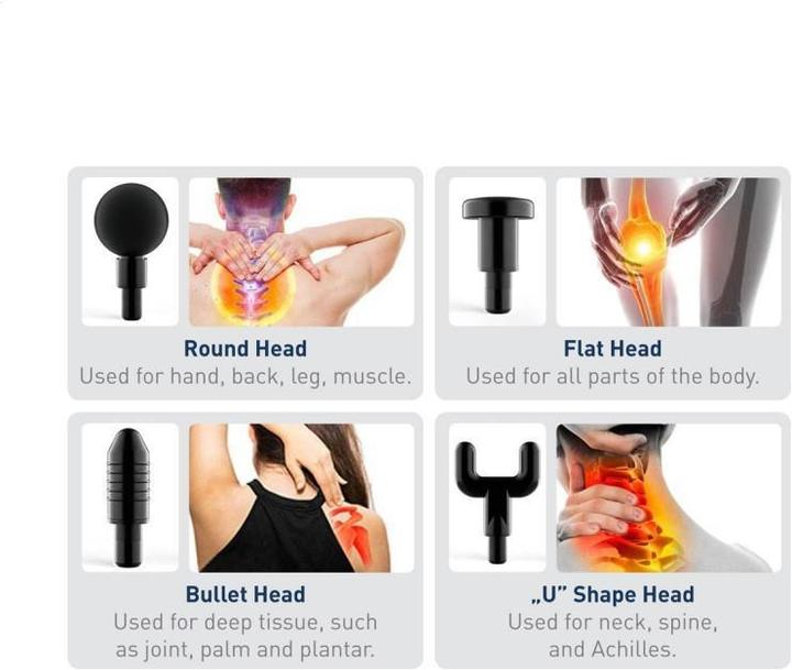 Immagine prodotto Platinet Pistola A Vibrazione Per Il Massaggio