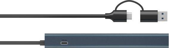 Productafbeelding Icy Box IB-HUB1743-CPD (USB-A, USB-C, 9 ports)