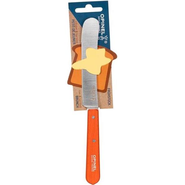 Opinel Frühstücksmesser Holzgriff mandarin, Küchenmesser, Orange