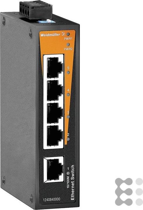 Immagine prodotto Weidmüller Network Switch Unmanaged, Fast Ethernet (5 porte)