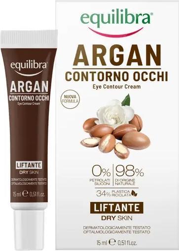 Immagine prodotto Equilibra EQUILIBRA Argan Crema Contorno Occhi Giovinezza Naturale Arganowy krem pod oczy Argan 15ml (15 ml)