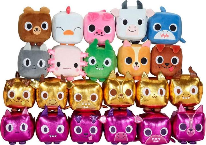 Produktbild Roblox Pet Simulator Kuscheltier in Schatztruhe (6 Stück assortiert) (10 cm)