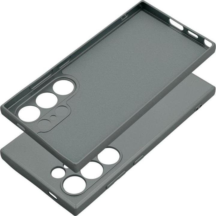Actual product image OEM Other METALLIC Case for SAMSUNG S24 Ultra grey (Samsung Galaxy S24 Ultra)