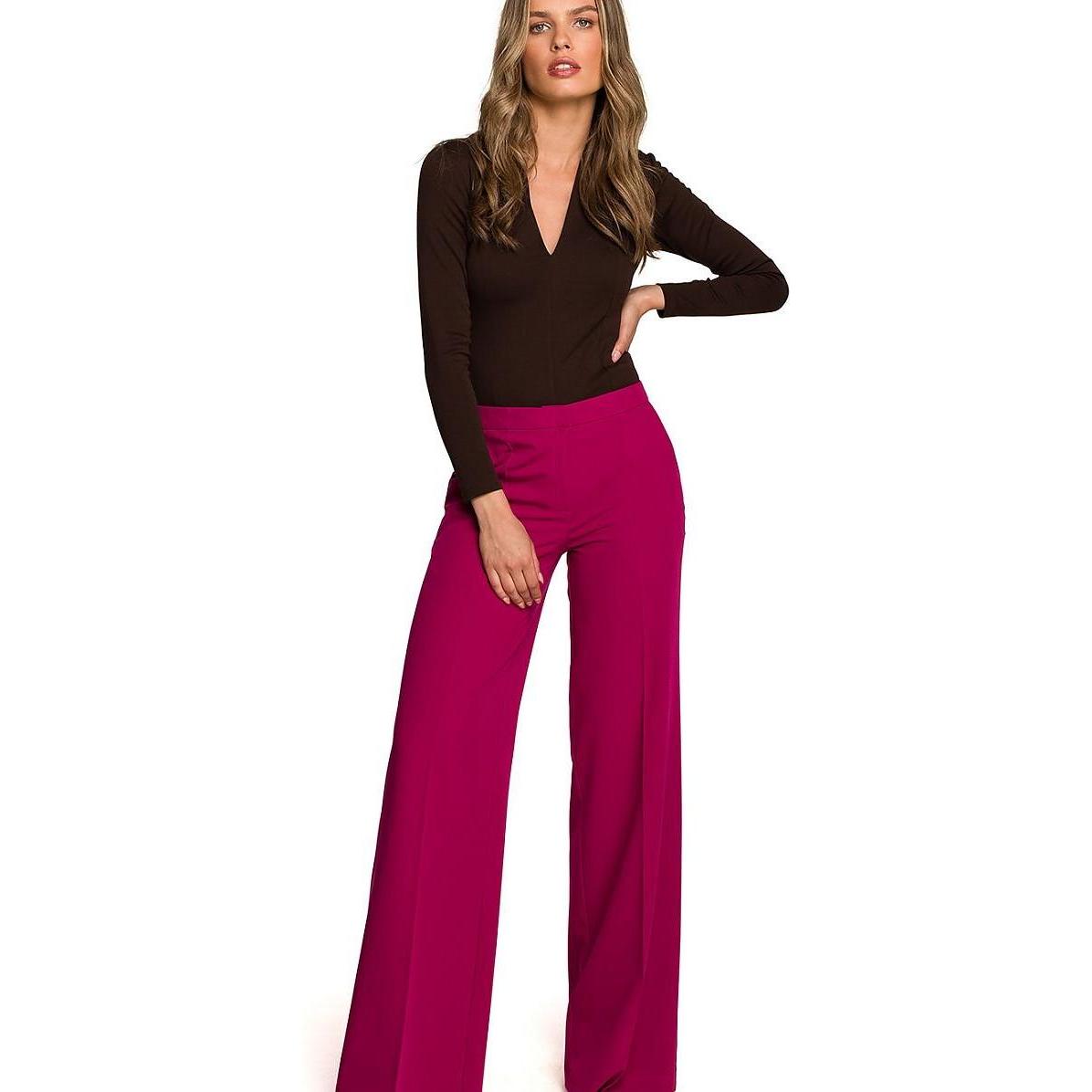 Stylove, Damen, Hosen, Damen Hose, Violett, (L)