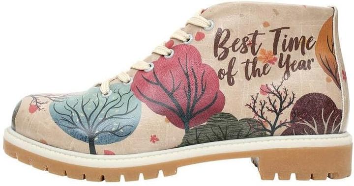Actual product image Dogo Vegan Leather Multicolor Zip Boots (41)