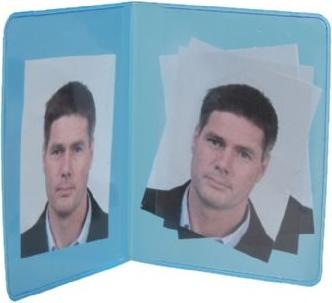 Actual product image ZEP Benel passport photo folder 250 pcs mixed colours (250 x)