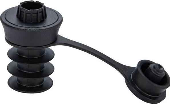 Image du produit Coravin Bouchon à vis pour verseur à vin 6 pièces, noir (Bouchon de vin)