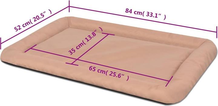 Actual product image vidaXL Hundebett (Dog)