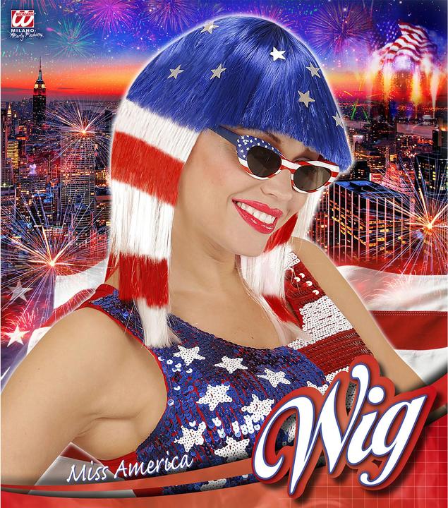 Actual product image Widmann Miss America Wig