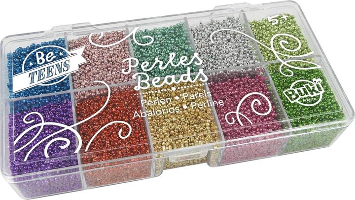 Image du produit Buki Be Teens Boîte de perles multicolores