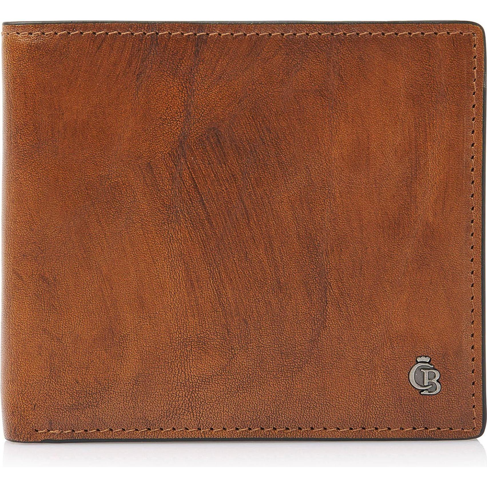 Castelijn & Beerens, Herren, Portemonnaie, Rien Geldbörse RFID Leder 11 cm, Braun