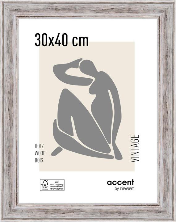 Image du produit Nielsen Accent Vintage 30x40 Bois (30 x 40 cm)