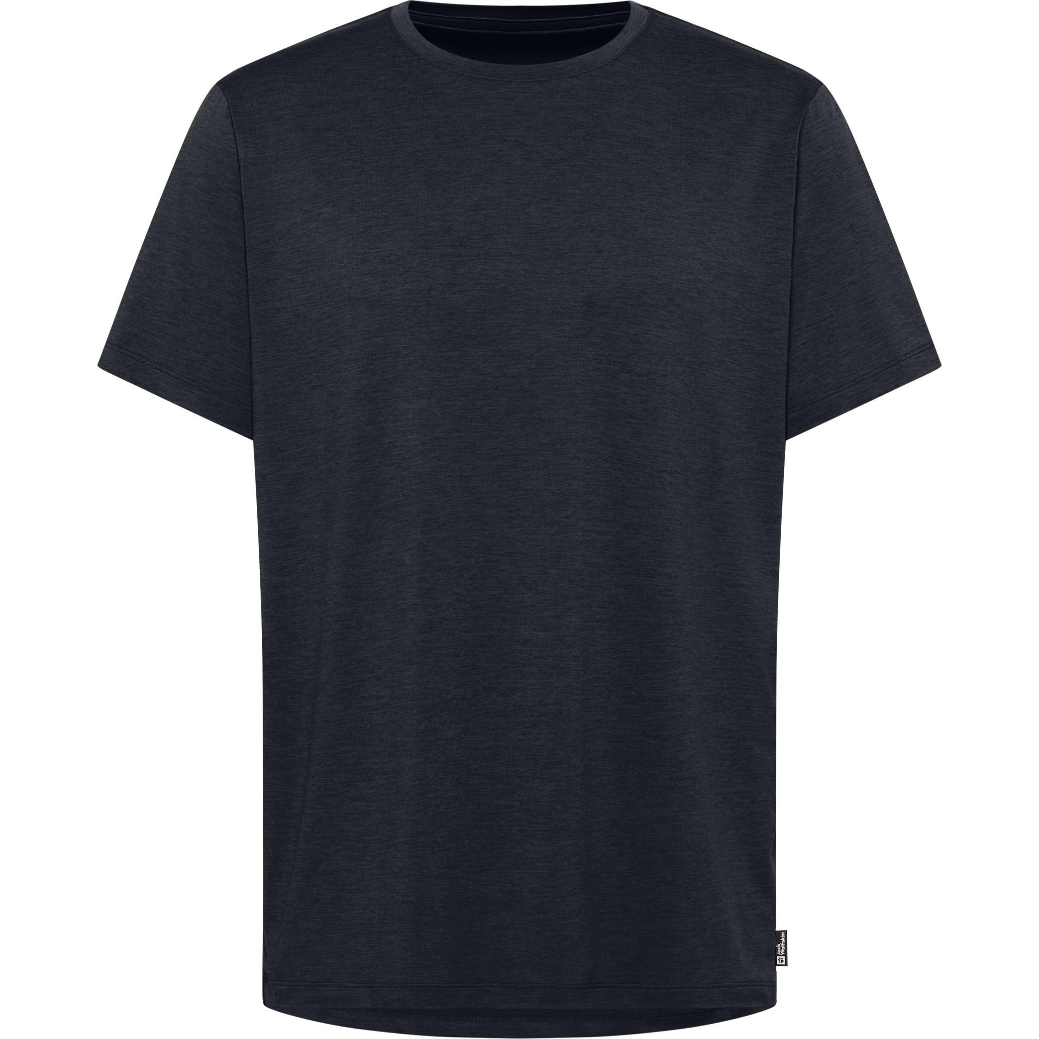 Jack Wolfskin, Herren, Sportshirt, Travel T M (L), Grau, L