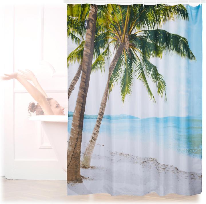 Produktbild Relaxdays Duschvorhang (180 x 180 cm)
