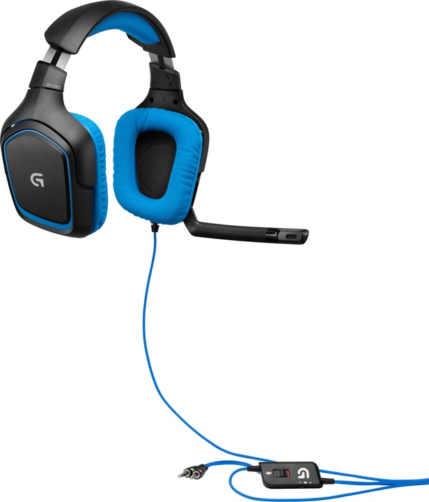 Image du produit Logitech G G430 - Casque de jeu avec son surround 7.1 (Filaire)