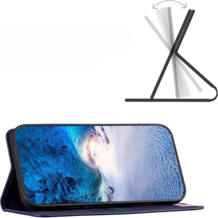Produktbild Binfen Color Xiaomi Redmi Note 13 4G - BINFEN Flip Case Hülle blau (Xiaomi Redmi Note 13 4G)