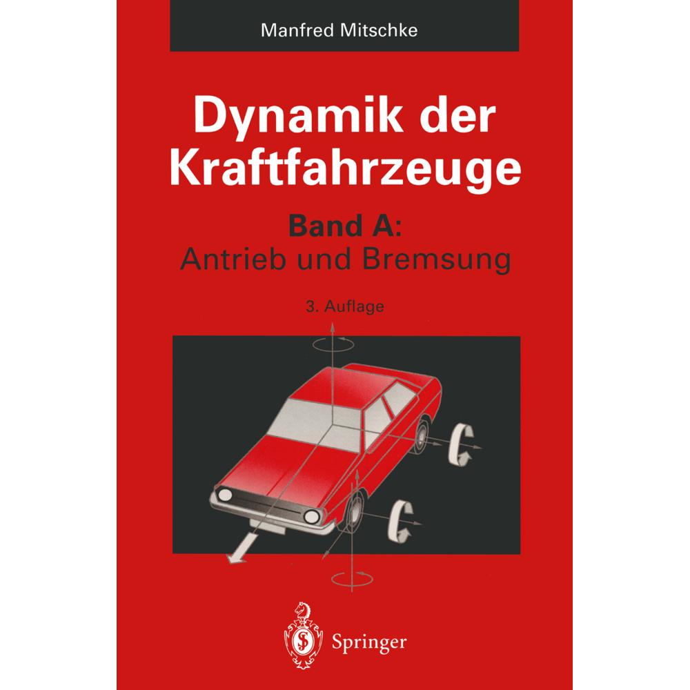 Thumbnail - Dynamik der Kraftfahrzeuge, Fachbücher von Manfred Mitschke