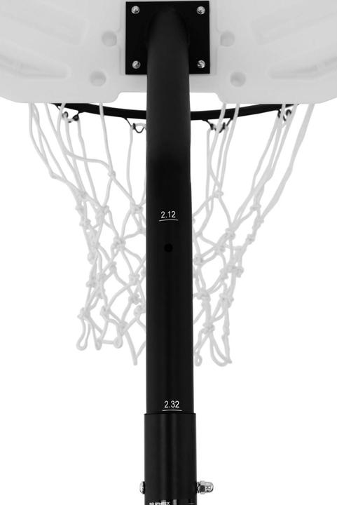 Immagine prodotto Gymrex Basketballkorb mit Ständer Basketballanlage wetterfest Korbanlage 190-260cm