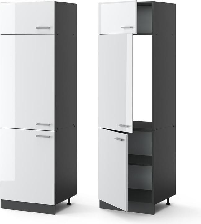 Produktbild Vicco Kühlumbauschrank R-Line (60 x 57.20 x 207 cm)