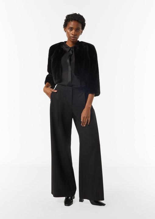 Actual product image Comma Outdoor-Jacke Bolero aus weichem Kunstfell (M)