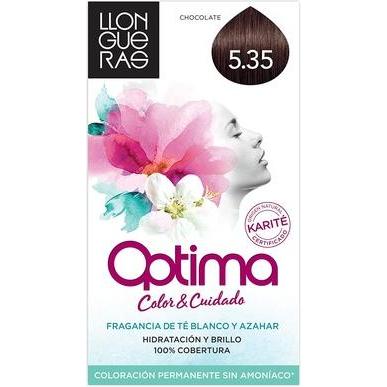 Llongueras, Haarfarbe, OPTIMA hair colour #5.35-passion chocolate (5.35-passion chocolate)