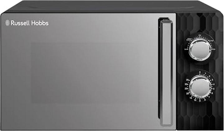 Image du produit Russell Hobbs Micro-ondes manuel avec 5 niveaux de puissance, minuterie intégrée et fonction décongélation (17 l)