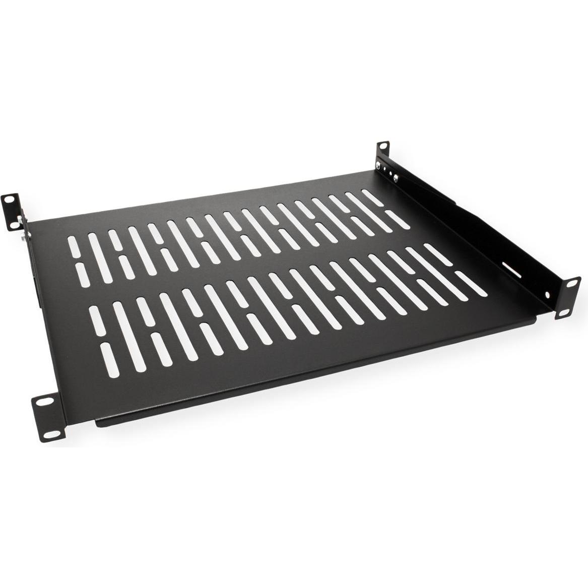 Value 19"-Geräteträger, Serverschrank Zubehör, Schwarz