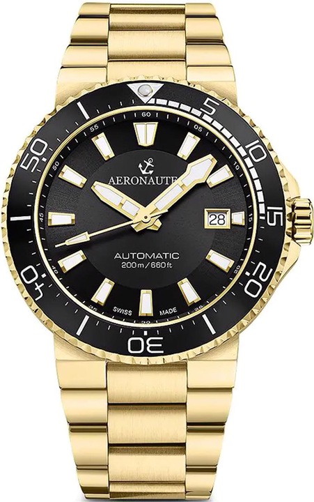 Immagine prodotto Aeronautec ANT-44086-05 Sports Diver Automatico 43mm 200M (Orologio sportivo, 43 mm)