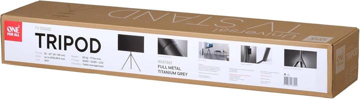 Actual product image One for All Full Metal Tripod WM7461 (65", 30 kg)