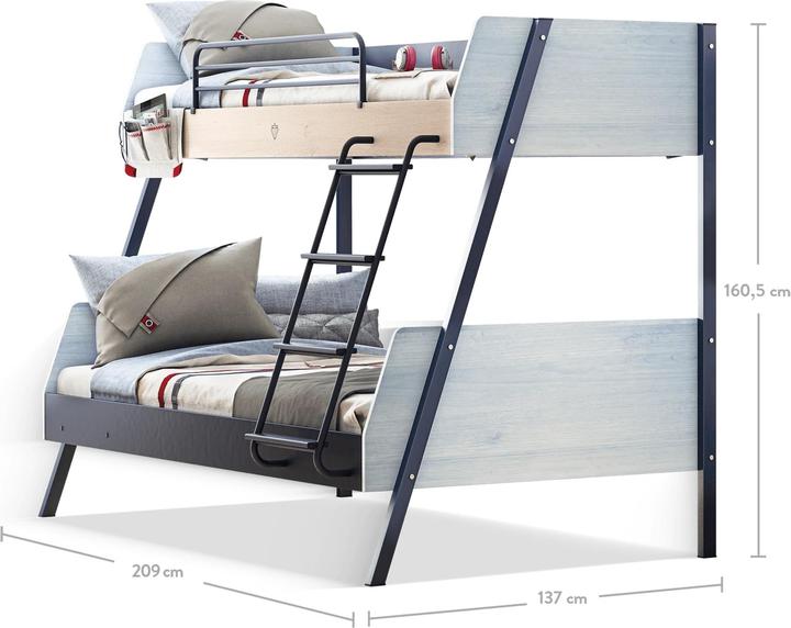 Immagine prodotto Cilek Trio di letti a castello grande (120 x 200 cm)