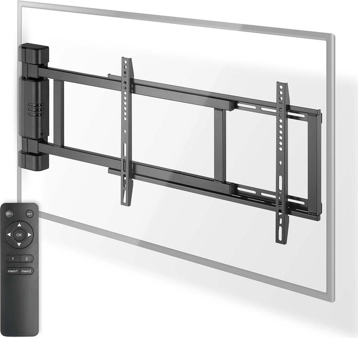 Immagine prodotto Nedis Supporto a parete per TV motorizzato - 32-75" - peso massimo dello schermo supportato: 50 kg - (Muro, 75", 50 kg)