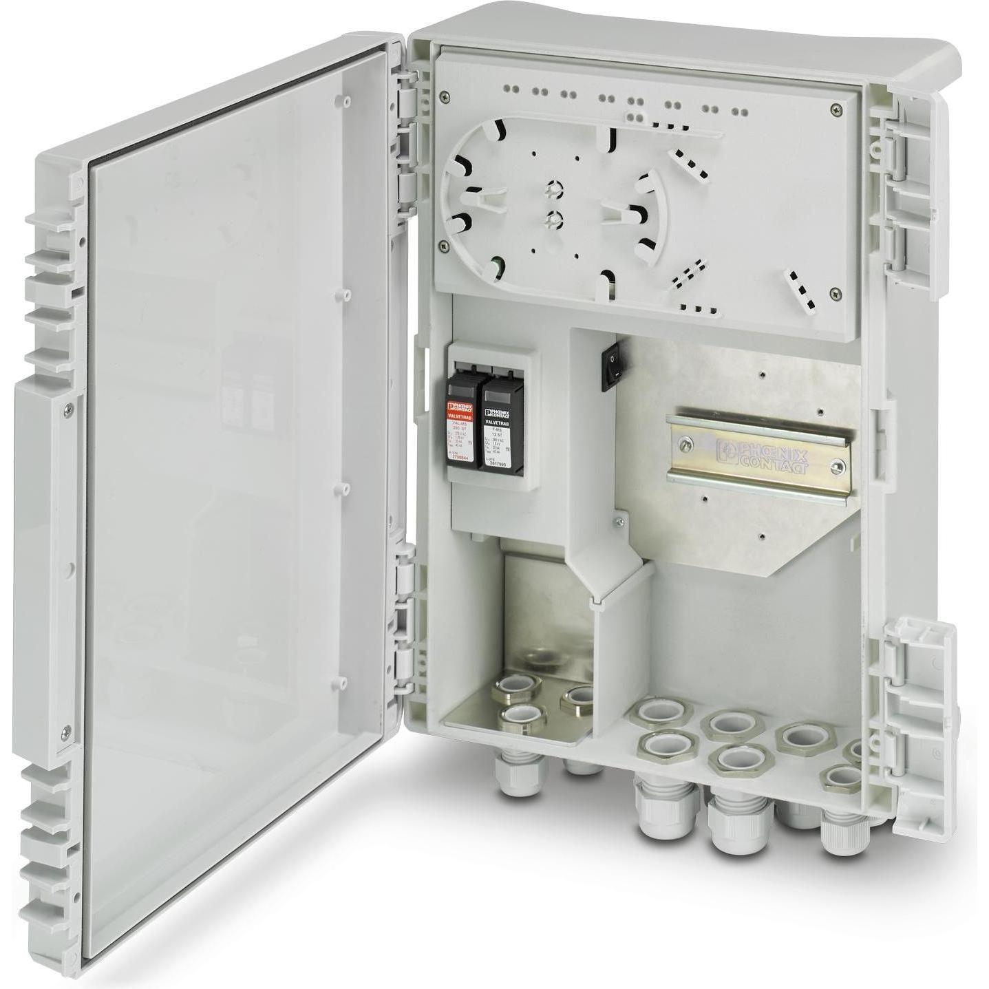 Phoenix Contact Custodia di sorveglianza Smart Camera Box SCX 2POE 2LX Grigio, Accessori per telecamere di rete