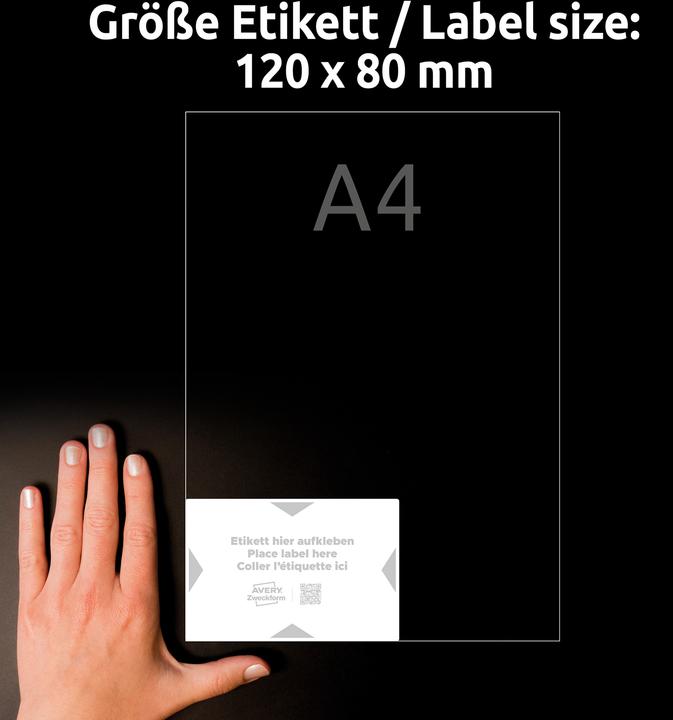 Produktbild Avery Träger-Etiketten
