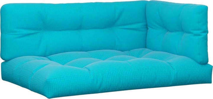 Image du produit VidaXL Ensemble salon de jardin 10 pièces avec coussins (70 x 40 x 12 cm, 120 x 40 x 12 cm, 120 x 80 x 12 cm)