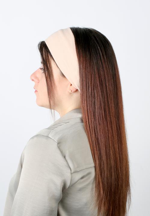 Immagine prodotto Trisa Fascia per capelli alla moda Blu, Grigio, Beige 3 pezzi.