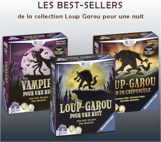 Produktbild Ravensburger Loup-Garou Epic Battle (Französisch, 3 - 10 Spieler)