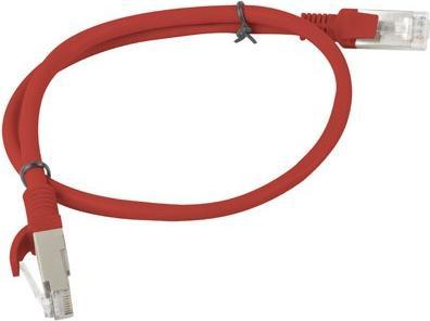 Produktbild Lanberg Patchcord Kat.6 Utp 0.5m Czerwony Fluke Passed 10-Pack (U/UTP, CAT6, 0.50 m)