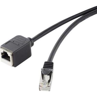 Renkforce CAT5e F/UTP Netzwerk-Verlängerungskabel 5 m (F/UTP, CAT5e, 5 m), Netzwerkkabel