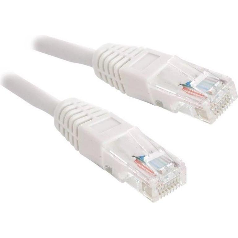 XtendLan Cavo patch Cat5E, UTP - 0,5m, bílý (prodej po 10 ks) (0.50 m), Cavo di rete