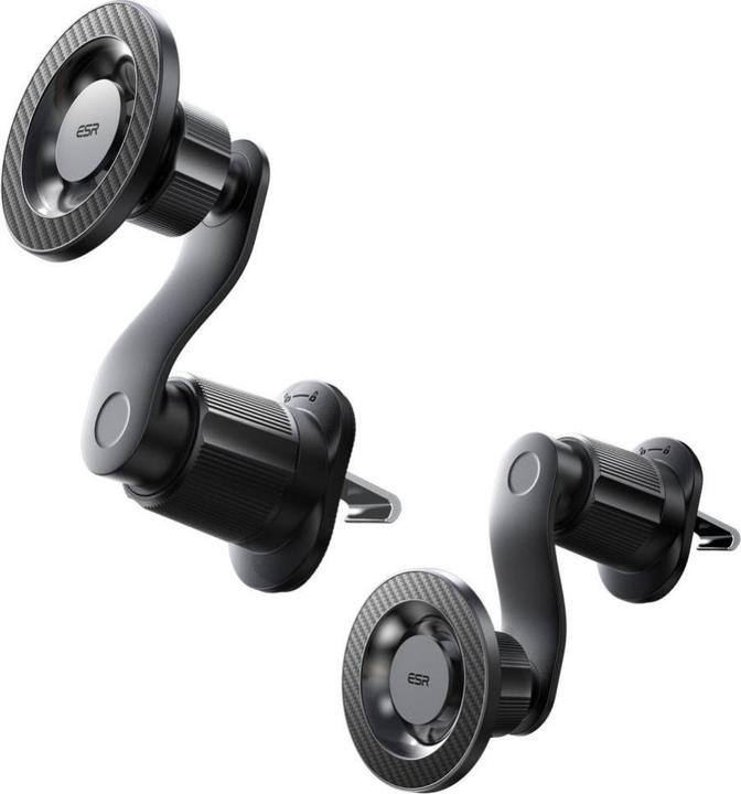 ESR OmniLock Magnetic Car Mount (Air Vent), Black Carbon Fiber