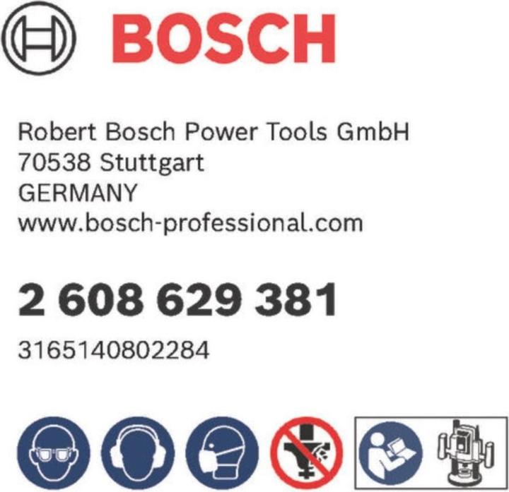 Produktbild Bosch Professional Zubehör Bündigfräser Expert for Wood Laminate, 8 mm, D1 12,7 mm, L 25,4 mm, G 71,5 mm