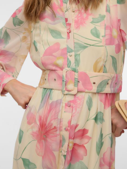 Produktbild Vero Moda AWIRIS Langes Kleid Hemdblusenkleid (M)