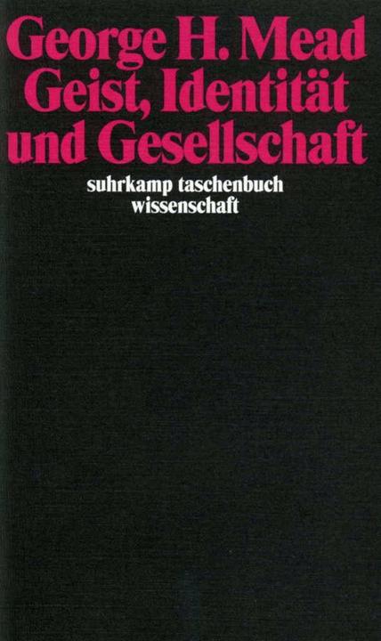 Produktbild Geist, Identität und Gesellschaft (Deutsch, George Herbert Mead, 2013)