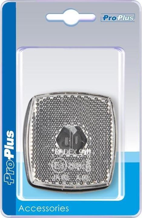 ProPlus Positionsleuchte weiss 66x62mm mit Rückstrahler im Blister