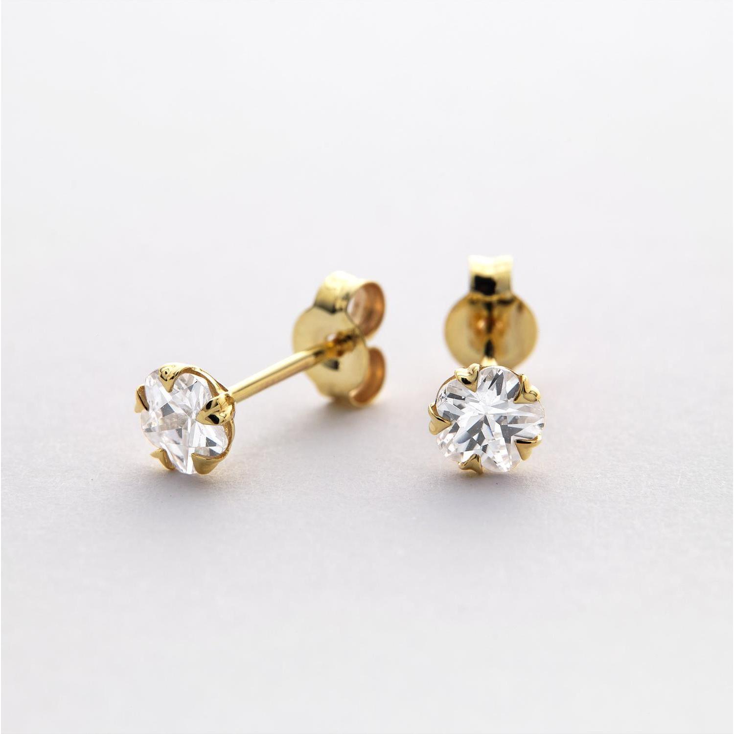 Thumbnail - Favs, Ohrringe, Ohrstecker, (375er Gelbgold)