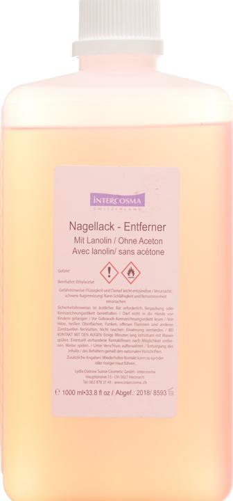 Produktbild Intercosma Nagellack Entferner 1000ml